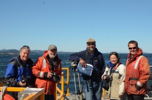 The group from Discover Channel and Ogden Point Dive Centre 