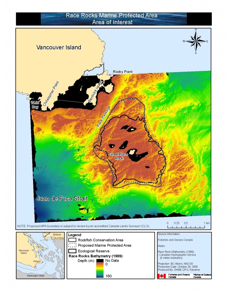 Race Rocks MPA AOI v2 - with bathymetry