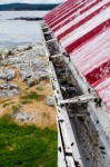 Rain gutters pre-cleaning 