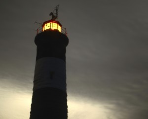 lighthouse moonrise