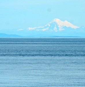 Mt. Baker to the east.